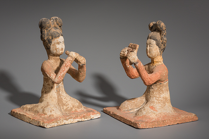 Pair of Mortuary Statuettes Slider Image 1