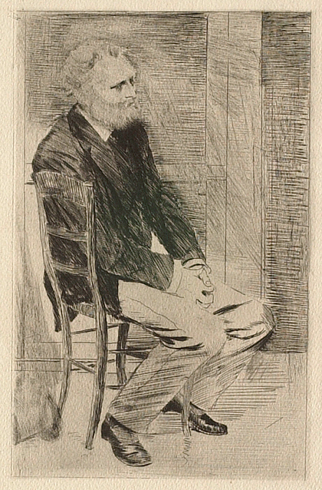 Manet Seated, Turned to the Right