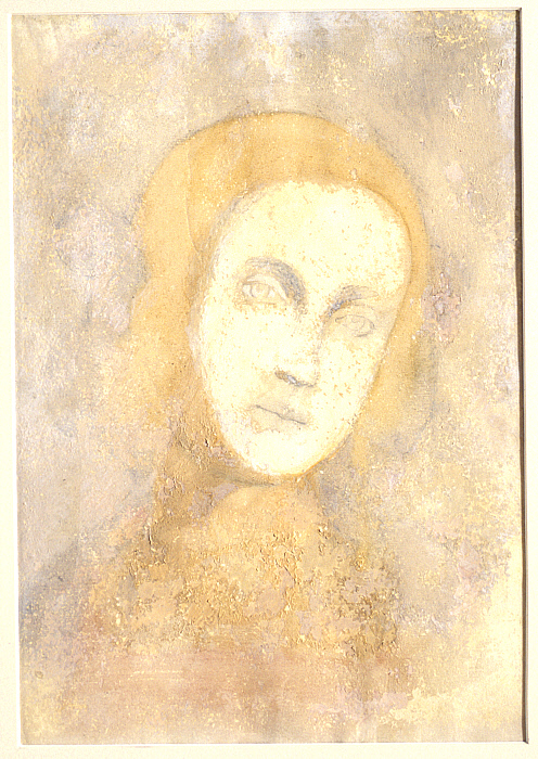 Possibly Marguerite de Gas or a copy of an Italian 15th Century drawing