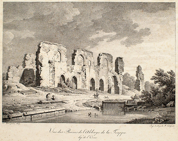 Ruins of the Abbey of La Trappe