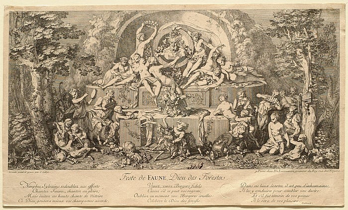 Les Bacchanales, or, Les Quatres Festes: Feste de Faune