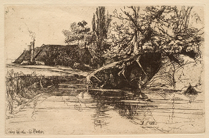 Sonning, September, 1865, The Moat House