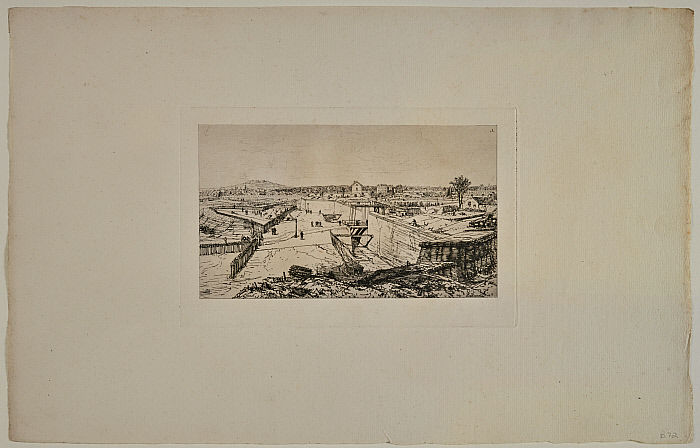 View of Fortifications with Cityscape in Distance Slider Image 1