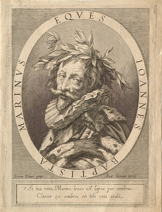 Portrait of the Cavaliere Giovanni Battista Marino (1569-1625)