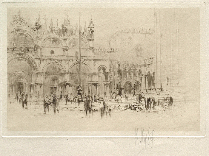 The Piazza San Marco (Venice Set, No. 2)