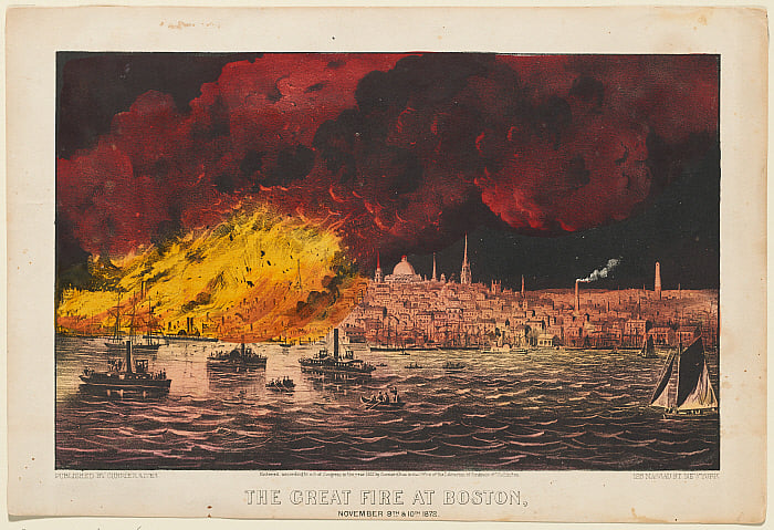 The Great Fire at Boston, Nov. 9 & 10, 1872
