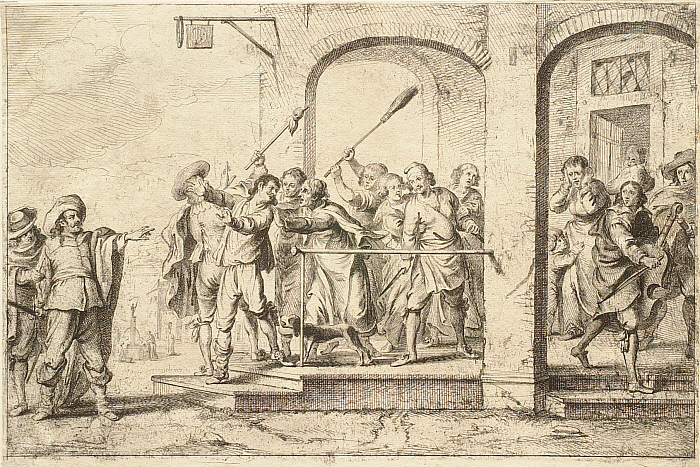 The Prodigal Son Expelled from the Tavern