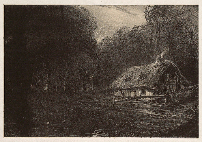 Cottage in the Forest (Chaumière dans la forêt)