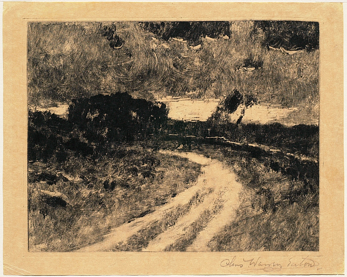 Landscape with Winding Road