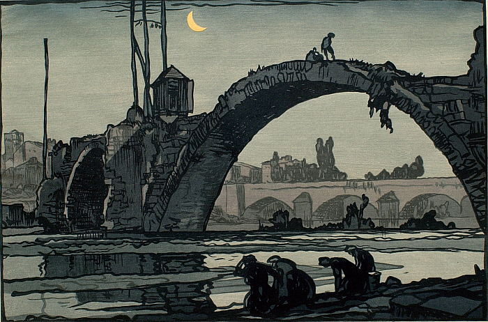 Night: The Ruined Bridge