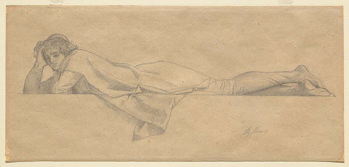 Study for "Le Poète Florentin"