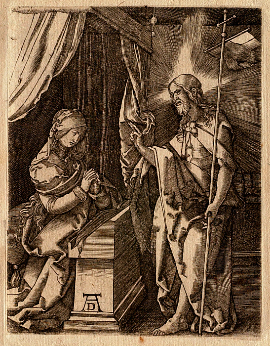 The Small Passion: Christ Appearing to His Mother