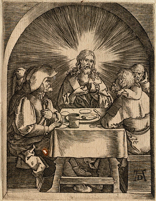 The Small Passion: Christ and the Disciples at Emmaus