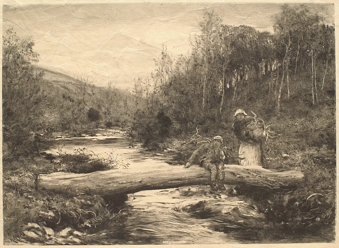 Landscape with two Firewood Gatherers