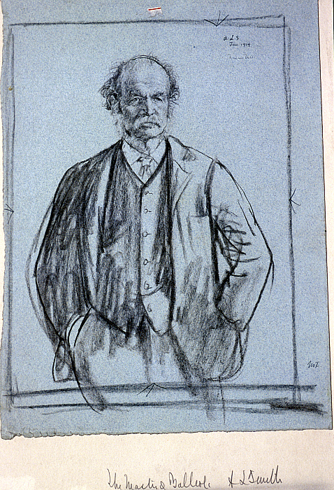 A. L. Smith (1850-1924), The Master of Balliol, No. 1