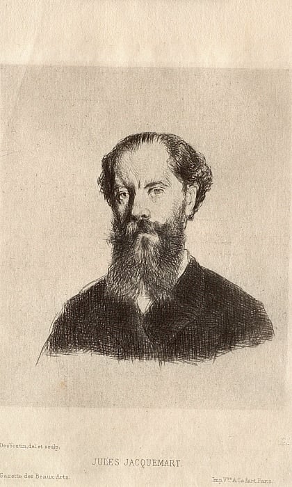 Portrait of Jules Jacquemart (1837-1880)