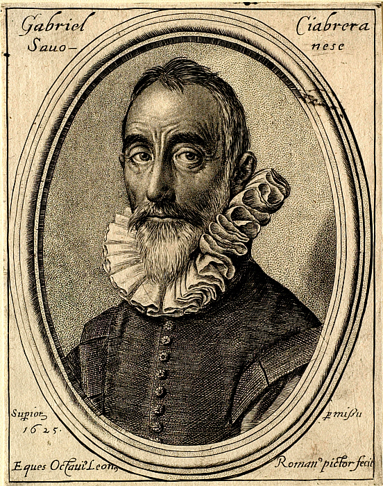 Portrait of the Poet Gabriello Chiabrera