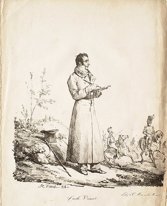 Portait of Carle Vernet