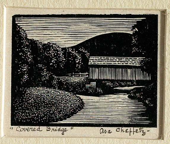 New England Calendar: Covered Bridge