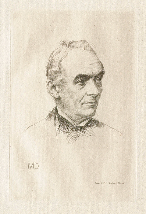 Portrait of Prosper Mérimée de l'Académie Français