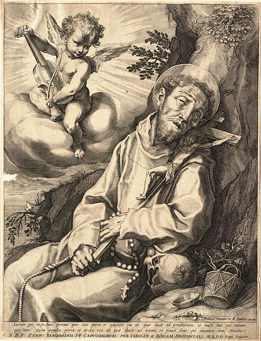 Saint Francis Consoled by the Musical Angel