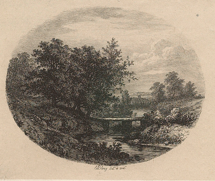 Landscape (Wooden Bridge, The Great Oval) (Paysage (pont de bois, le grand ovale))