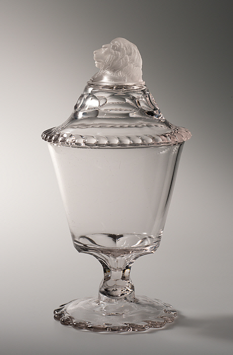 Footed Sugar Bowl and Cover Slider Image 1