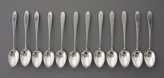 Twelve Demitasse Spoons Slider Image 2