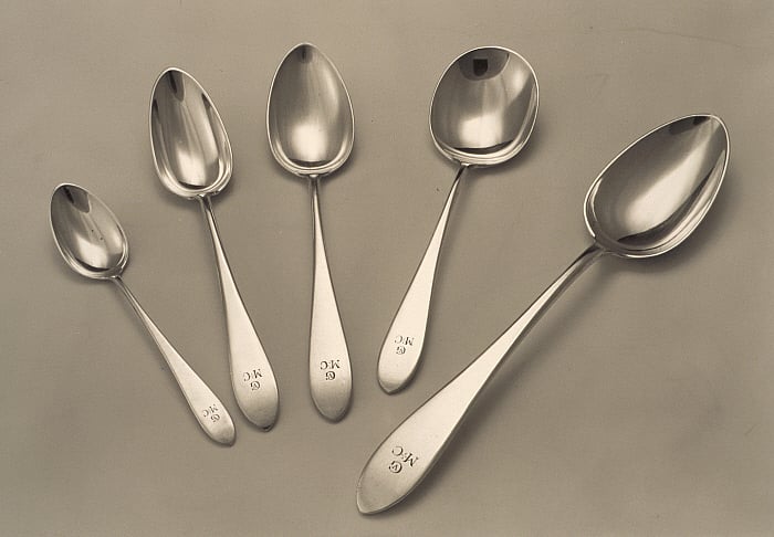 Twelve Cream Soup Spoons Slider Image 2