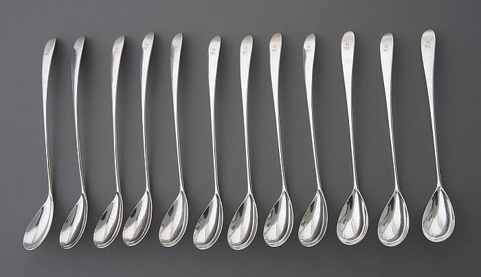 Twelve Iced Beverage Spoons Slider Image 3