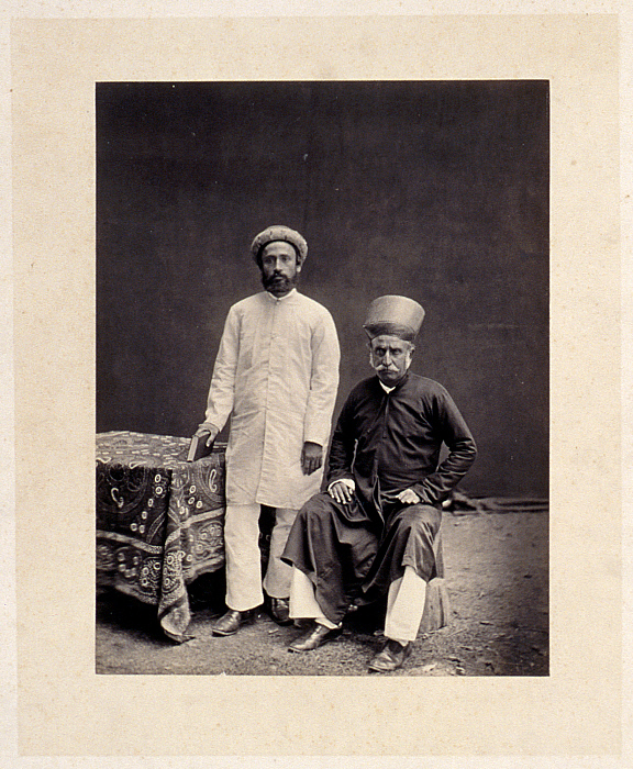 Portrait of Two Men, India