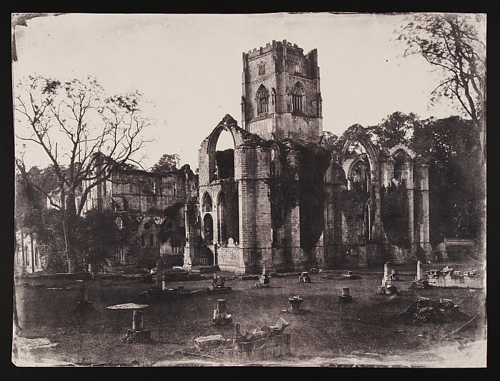 Fountains Abbey, Several Ground Level Ruins in Front of the Main Abbey