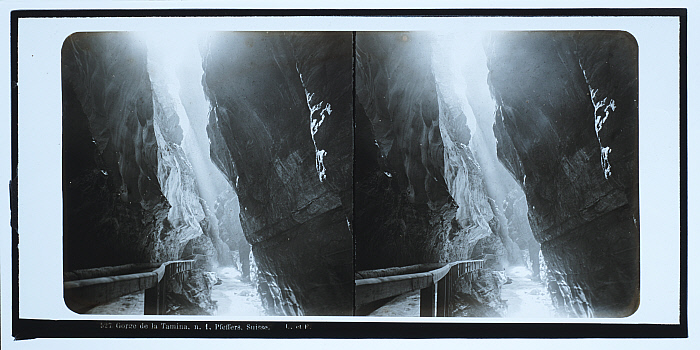 Tamina Gorge, no. 1, Pfäfers, Switzerland (Gorge de la Tamina, no. 1 Pfeffers, Suisse)