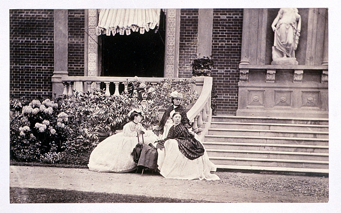 Lady Marion Loftus, Miss Moncrieffe, and Miss Georges