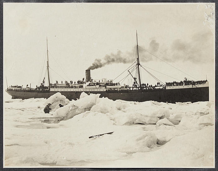 Ship in Ice Floe