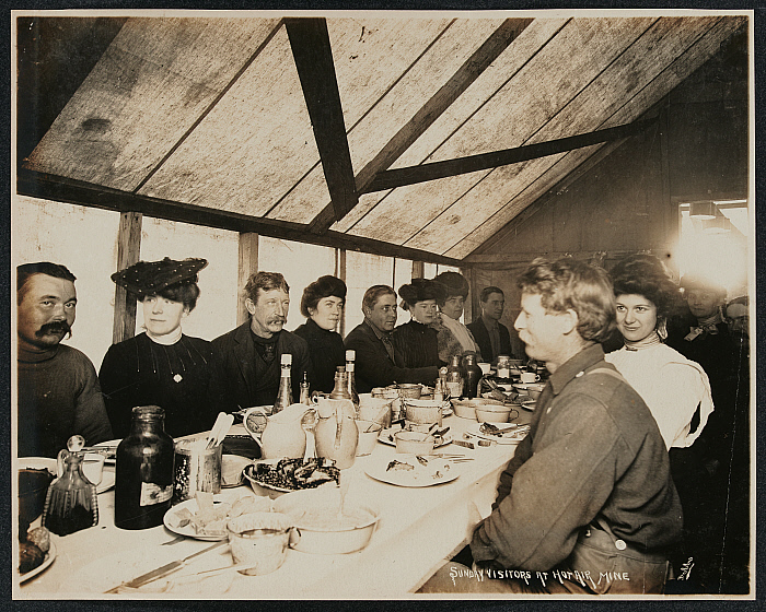 Sunday Visitors at Hot Air Mine