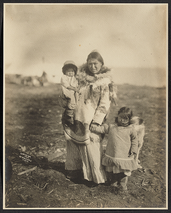 Inuit Mother and Children