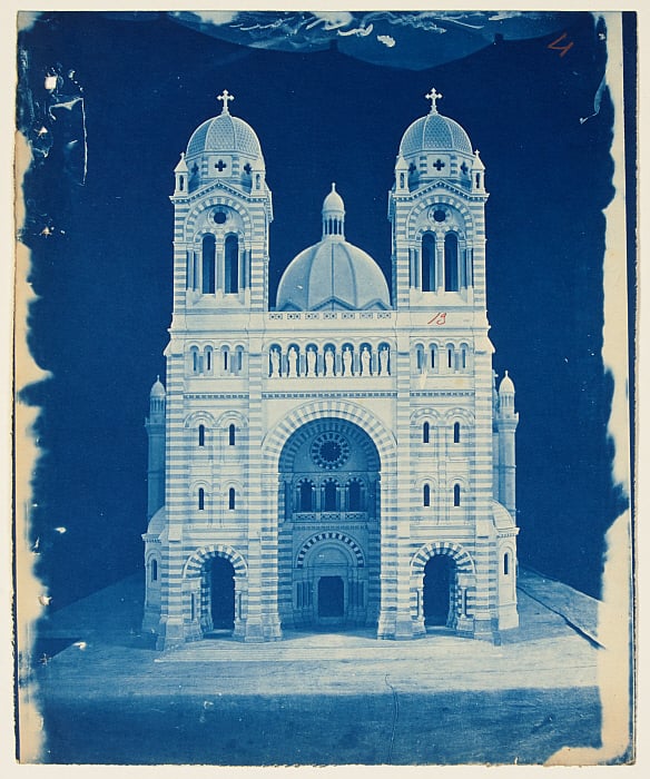 Frontal View of Architect's Model of the Cathedral