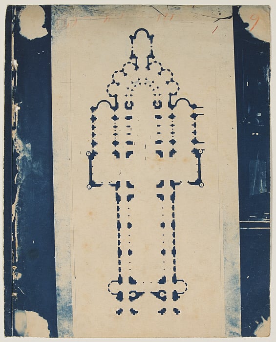 Drawing of Cathedral Floorplan