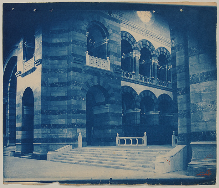 View of the Stairs Leading to the Inner Sanctuary
