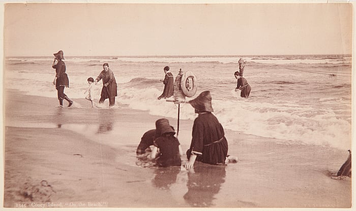 On the Beach, Coney Island