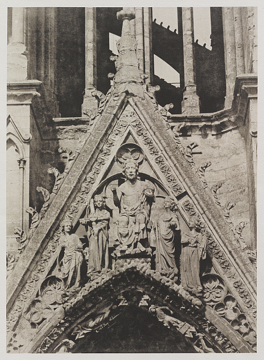 Reims Cathedral: Details of the Portal