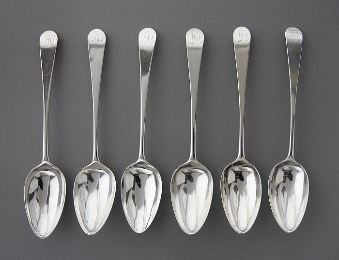 Set of Six Tablespoons Slider Image 1