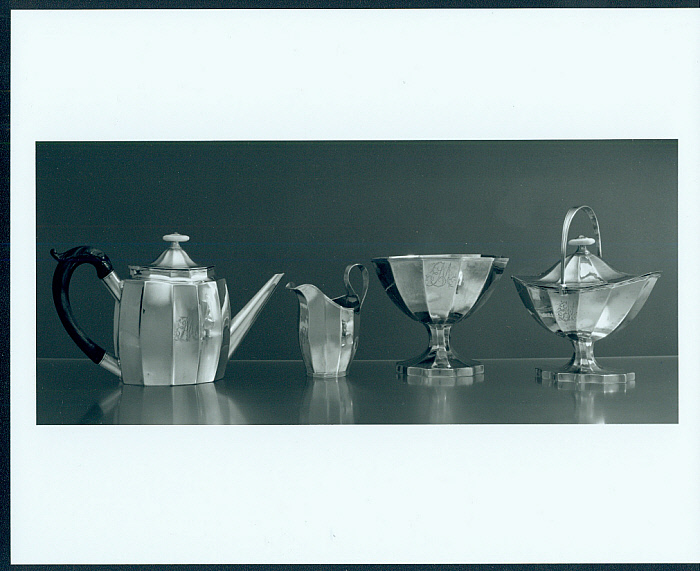 Sugar Basket and Cover, part of Four-Piece Tea Service Slider Image 2