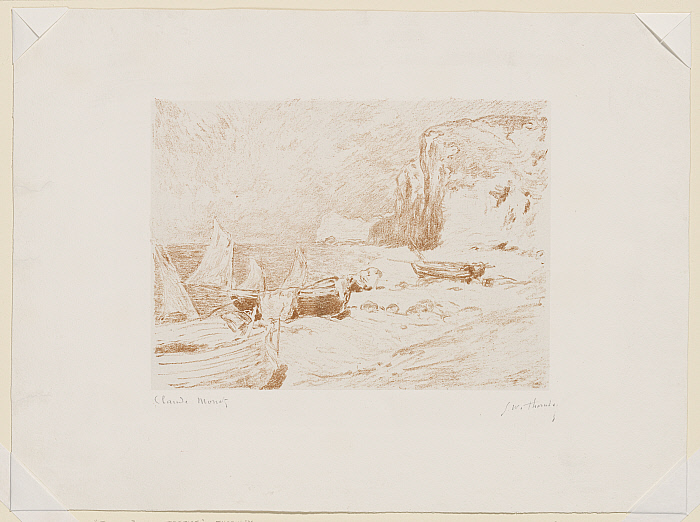 Fishing Boats, Etretat