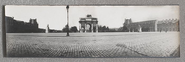 View of the Arc de Triomphe du Carrousel from the Louvre Slider Image 1