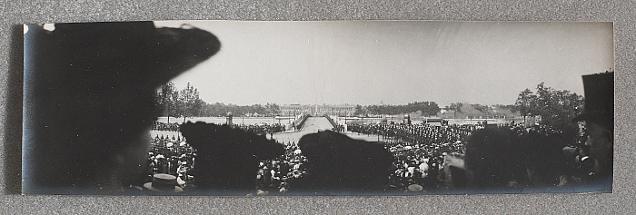 View from the Crowd of a Parade in the Place de la Concorde Slider Image 1