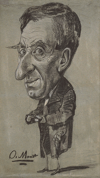 Caricature of a Man with a Snuff Box