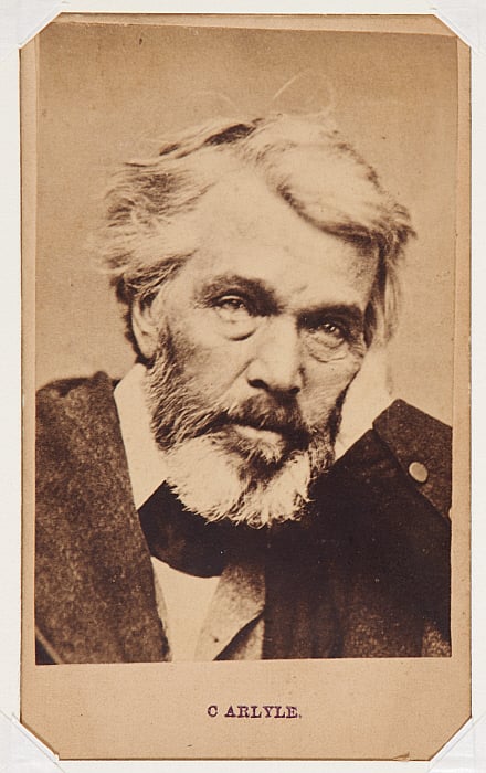 Portrait of Thomas Carlyle