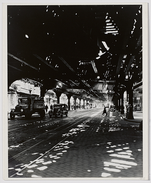 Untitled [El, Second and Third Avenue Lines, New York]